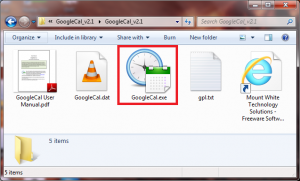 How To Install And Use Google Calendar Client In Windows 7