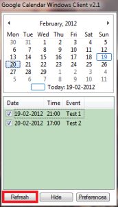 How To Install And Use Google Calendar Client In Windows 7