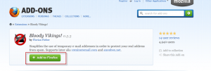 Installing Bloody Vikings Firefox add-on