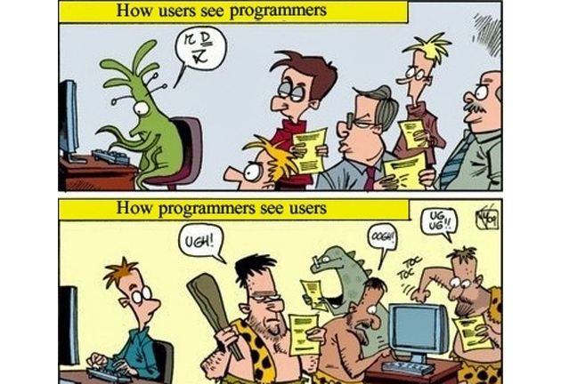 Programmers Vs. Users