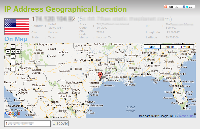 IP address details