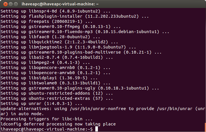 How To Install Restricted Extras In Ubuntu 12.04 LTS 'Precise Pangolin'