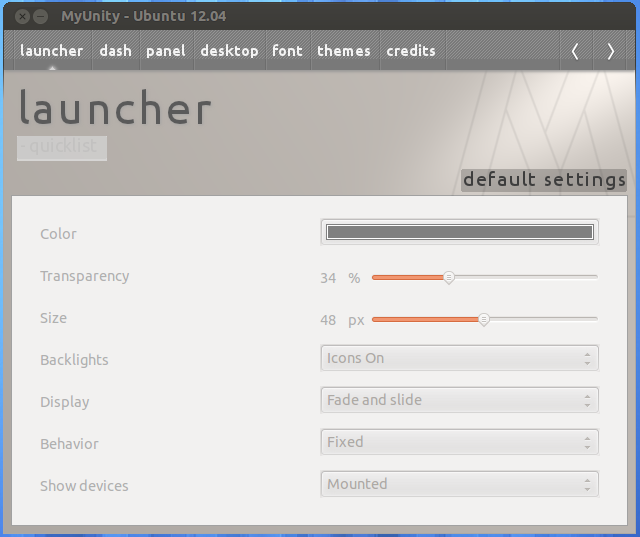 How To Customize Unity Desktop In Ubuntu 12.04 LTS Ã¢â‚¬ËœPrecise PangolinÃ¢â‚¬â„¢