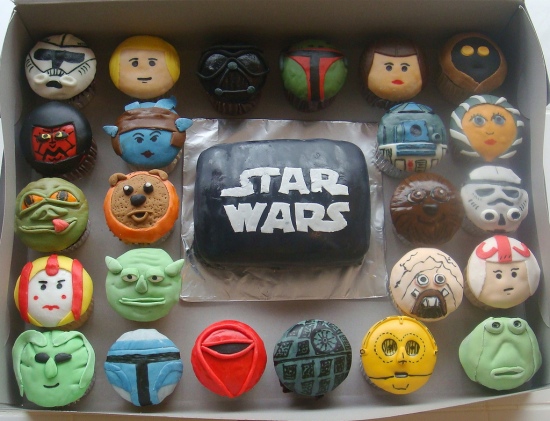 Star Wars cupcakes