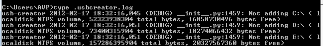 Opening log files through Windows command prompt