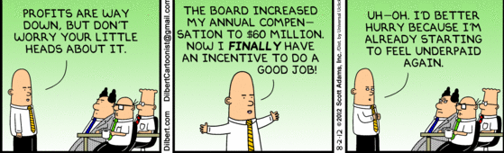 The joys of being a corporate ceo : funny