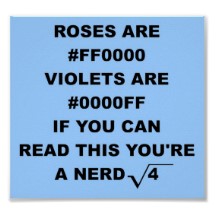 The geek poem