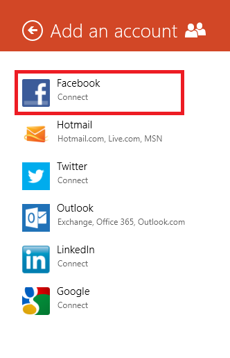 How To Easily Add Facebook, Twitter and LinkedIn Accounts To Windows 8