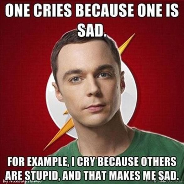 The logic of Dr.Sheldon Cooper