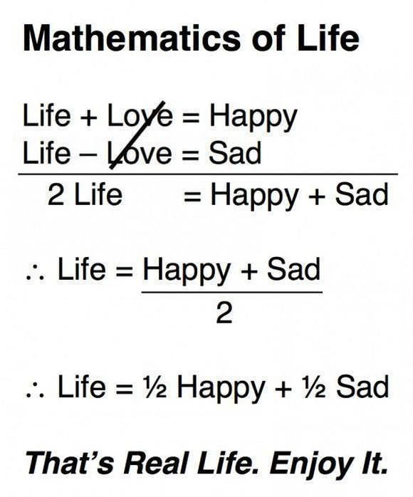 The maths of life