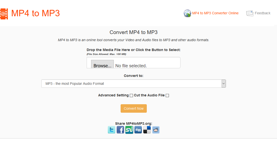 mp4tomp3 conversion online tool