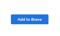 adding an extension to brave browser