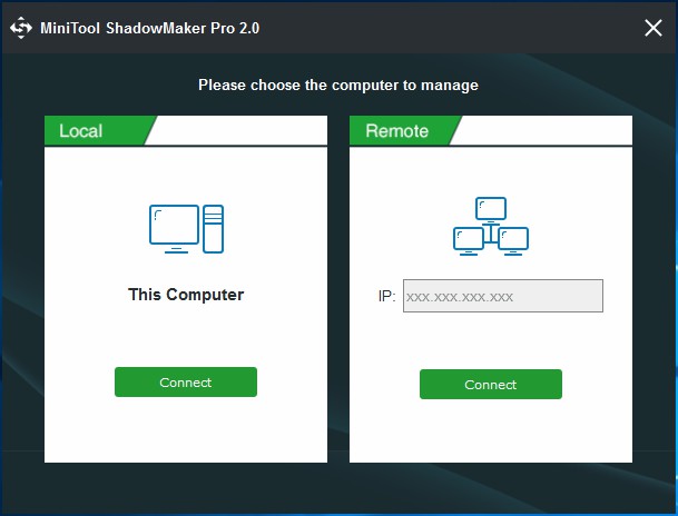 MiniTool ShadowMaker Pro