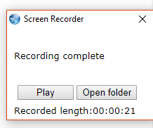 using screen recorder in slimjet