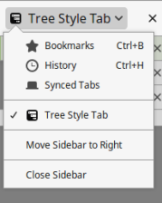 Tree Style Tab display options