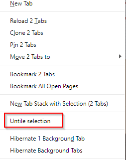 untiling tabs in Vivaldi browser