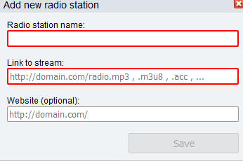 adding a streaming link for custom radio station in Worldwide Radio add-on