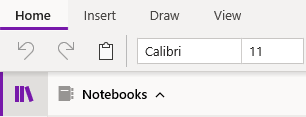 opening notebooks in OneNote 