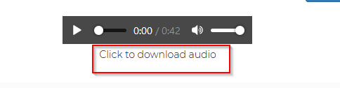 text converted to audio file in mp3 format using Free TTS