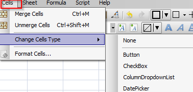 formatting cells using Free Excel Viewer 