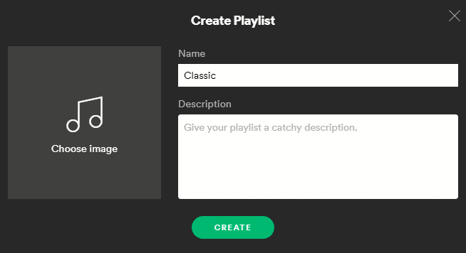 naming and saving playlists in Spotify desktop app