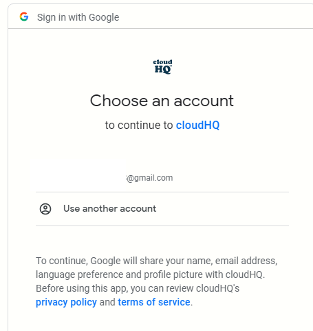 authorize add-on to access Gmail inbox