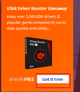 IObit Driver Booster giveaway download 