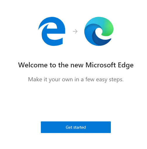 upgrading existing legacy Edge browser to new version