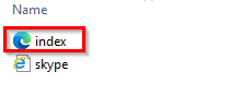 index.html file in Skype parser tool