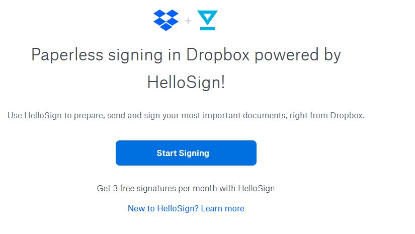 using HelloSign 