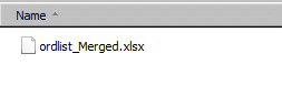 merged excel file using Excel Merger