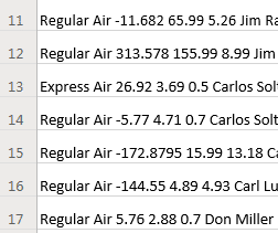 merged columns using Excel Merger