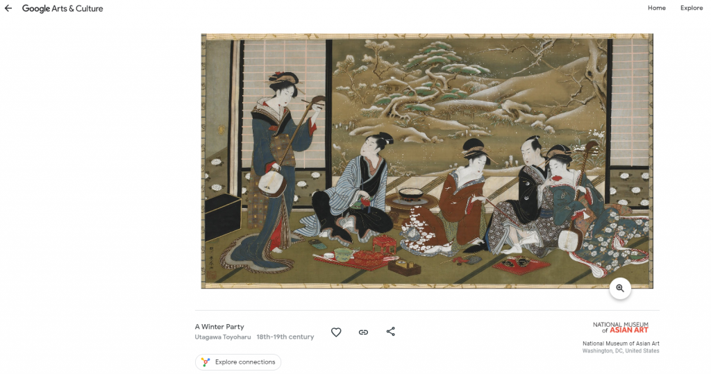 additional details about displayed artwork in new tabs can be found on Google Arts & Culture webpage