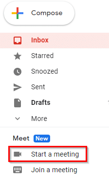 Google Meet added to Gmail