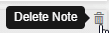 deleting an existing note in Leaf: Simple Notes