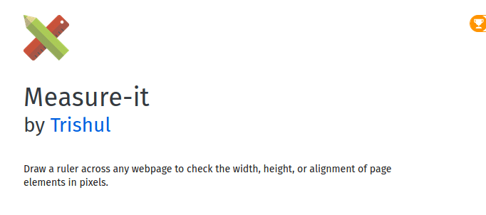 Measure-it Firefox add-on page