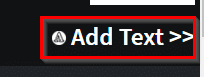 add text option in Background Generator desktop version