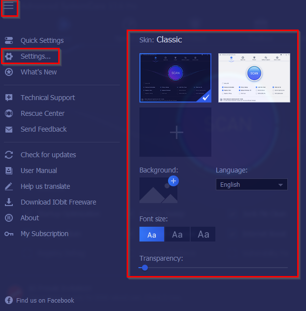 changing ASC 13 theme, colors and settings