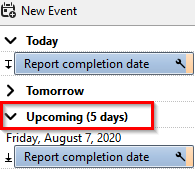 email message converted to calendar event in Thunderbird