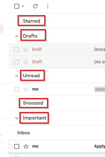 Multiple Inboxes view in Gmail