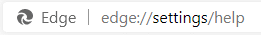 accessing Edge settings
