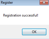 registration successful for AOMEI Partition Assistant Pro