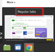 Name of the Chrome window will be visible from taskbar preview