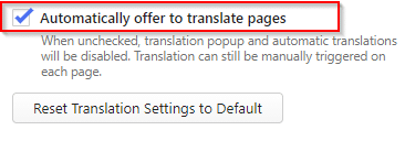 turn Vivaldi Translate on or off