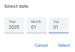 setting a date after which all the google photos are shared with partner