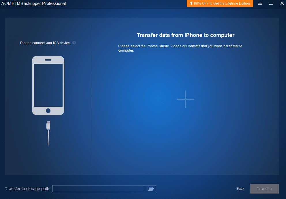 transfer data from iPhone to PC