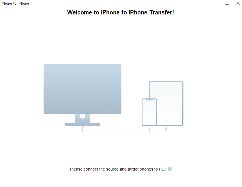 transfer data between iPhones