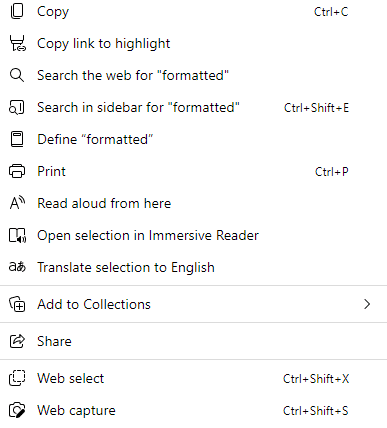 other options to search for words 