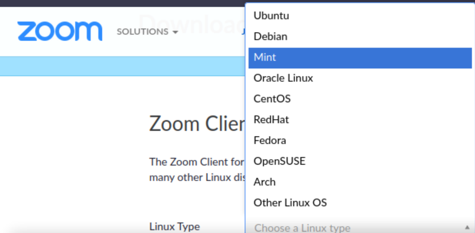zoom for linux