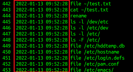 Full Date and Time format